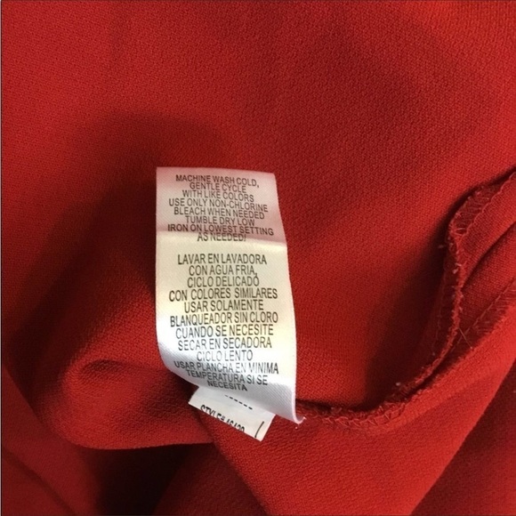 STUDIO I tank top Womans size 14 red business casual layering summer spr… - Picture 6 of 11